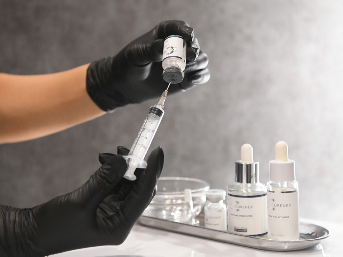 雪花アンプル製品写真